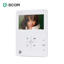 Bcom 4.3 inch touch button video door phone intercom system smart security devices